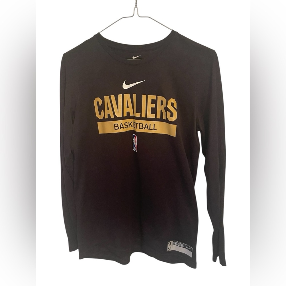 NBA Cavaliers Kids Long Sleeve Tee - Black and Gold